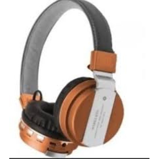 HEADPHONES WIRELESS STEREO SUPER BASS HEADSETS JB55 COLOUR BROWN HEADPHONES WIRELESS STEREO SUPER BASS HEADSETS JB55 COLOUR BROWN